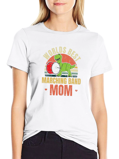 Camiseta Worlds Best Marching Band Mom