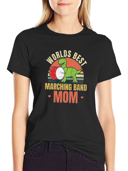 Camiseta Worlds Best Marching Band Mom