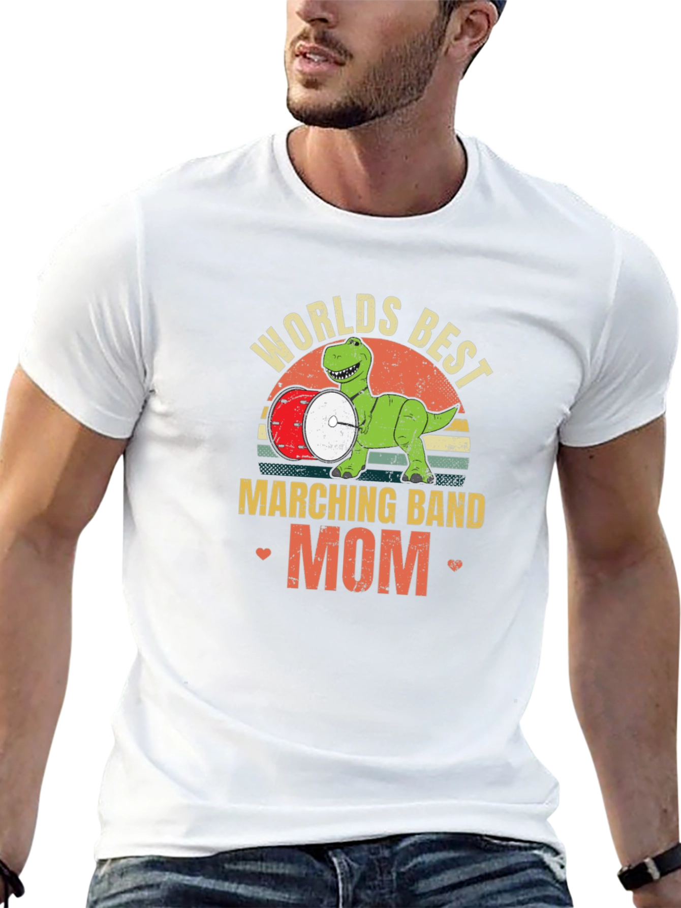 Camiseta Worlds Best Marching Band Mom