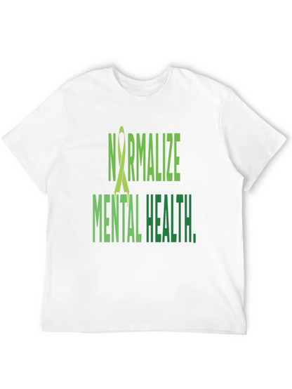 Camiseta Negra Normalizar la Salud Mental