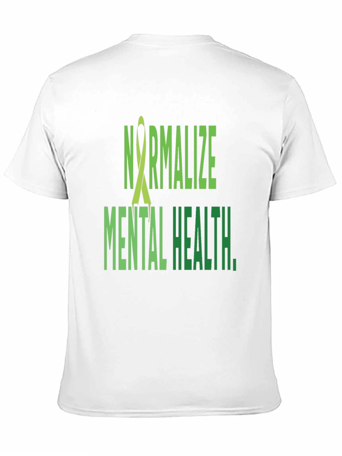 Camiseta Negra Normalizar la Salud Mental