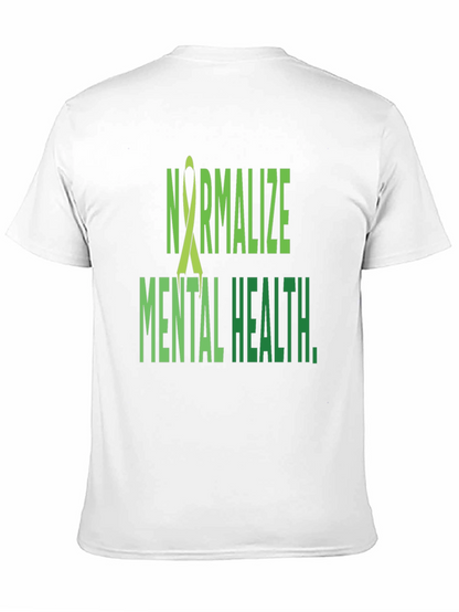 Camiseta Negra Normalizar la Salud Mental