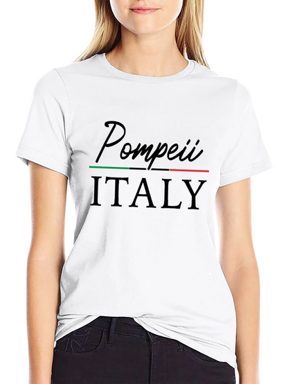Camiseta Pompeii Italia Diseño Único