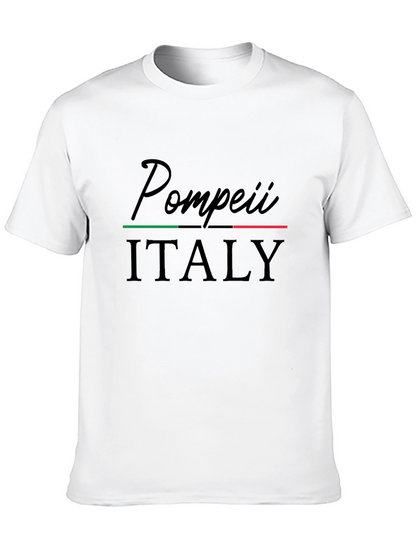 Camiseta Pompeii Italia Diseño Único