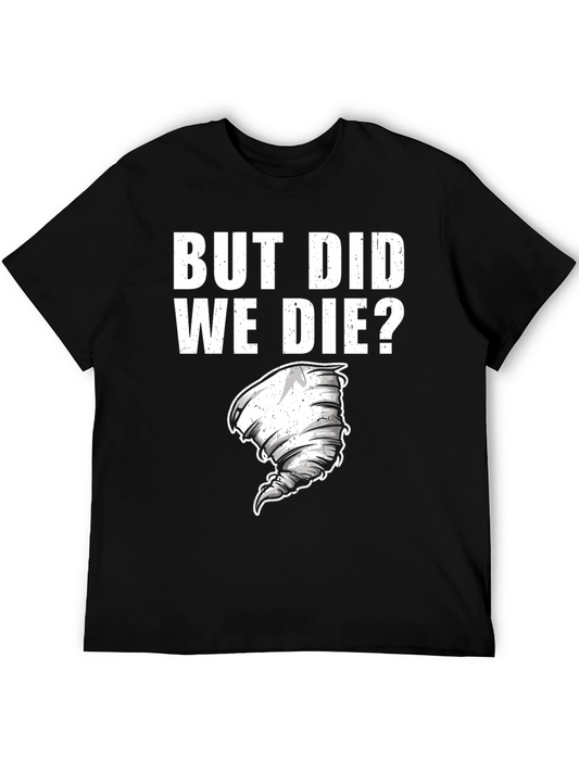 Camiseta Negra: ¿Pero Morimos? Humor y Aventura