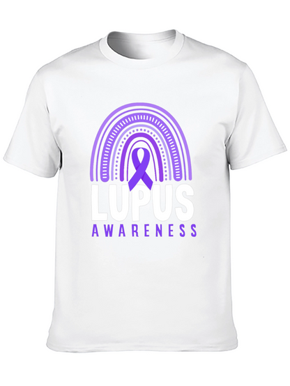 Camiseta Conciencia Lupus Arco Iris Púrpura