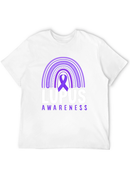 Camiseta Conciencia Lupus Arco Iris Púrpura