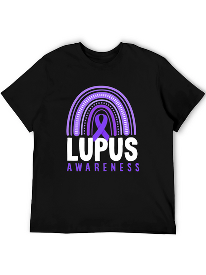 Camiseta Conciencia Lupus Arco Iris Púrpura