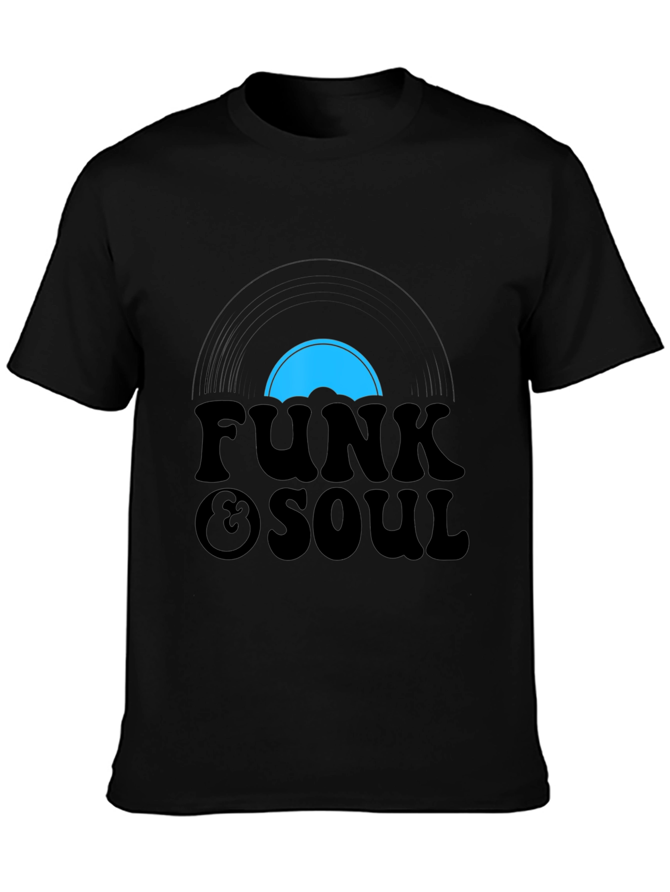 Camiseta Negra Retro Funk & Soul