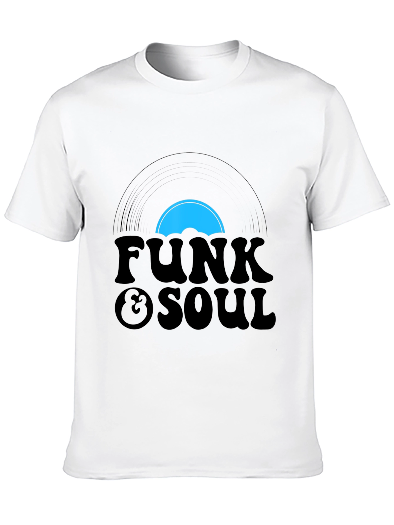 Camiseta Negra Retro Funk & Soul