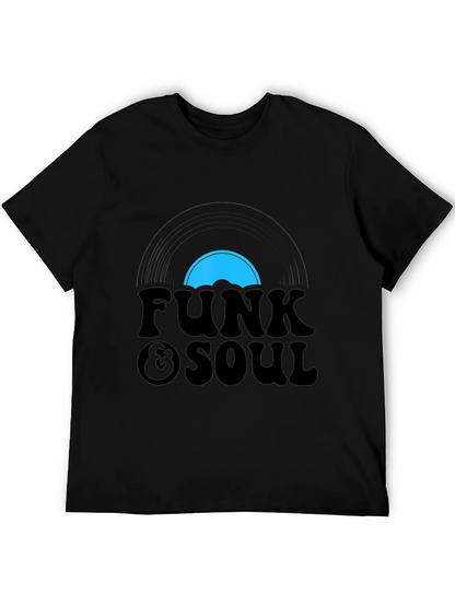 Camiseta Negra Retro Funk & Soul