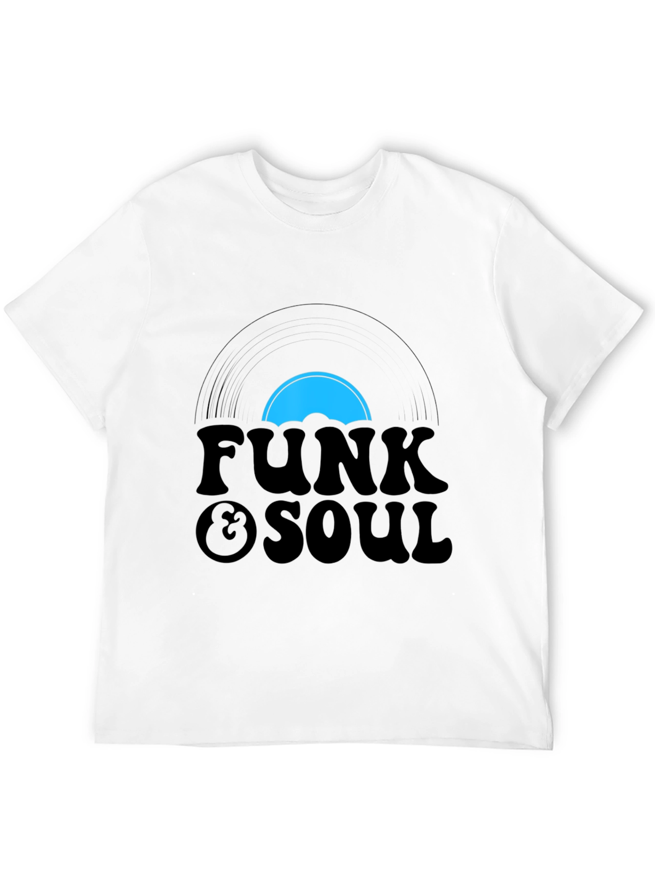 Camiseta Negra Retro Funk & Soul