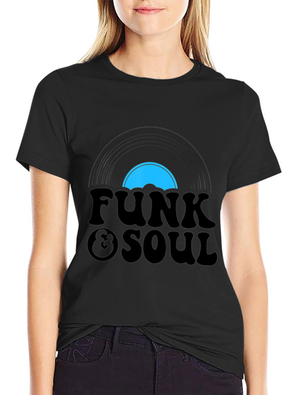 Camiseta Negra Retro Funk & Soul