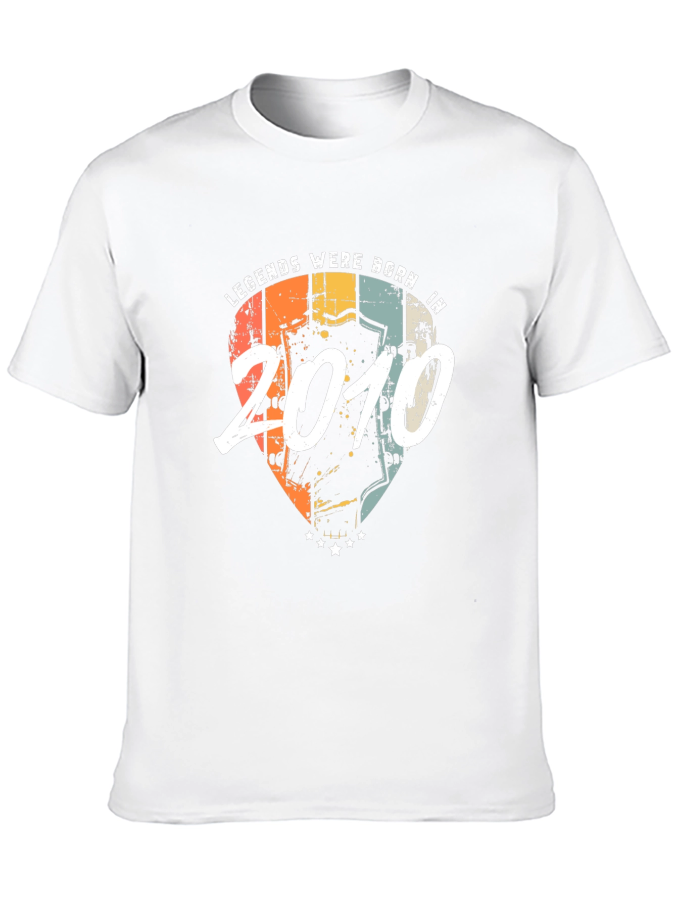 Camiseta Leyendas Nacidas en 2010 - Diseño Retro