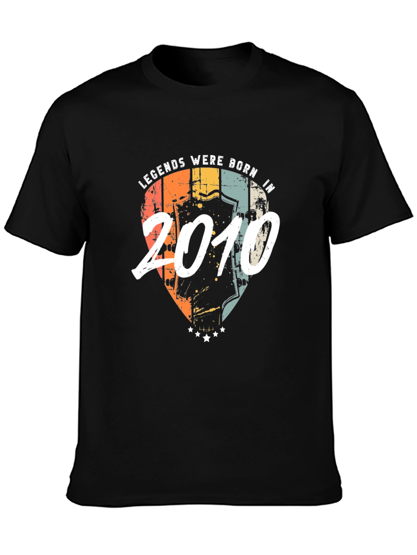 Camiseta Leyendas Nacidas en 2010 - Diseño Retro