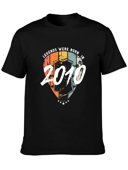 Camiseta Leyendas Nacidas en 2010 - Diseño Retro