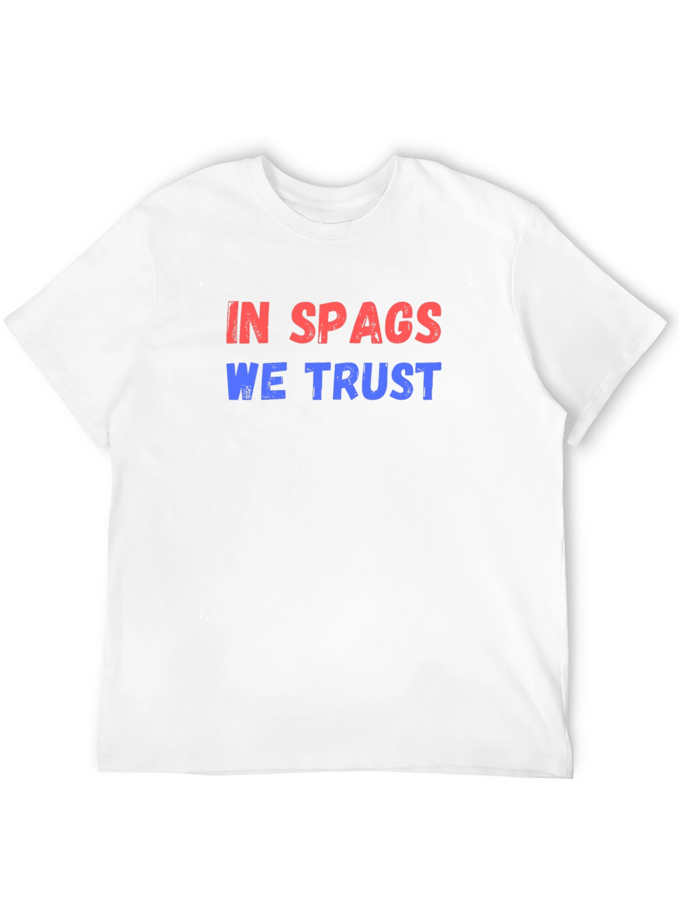 Camiseta Negra In Spags We Trust