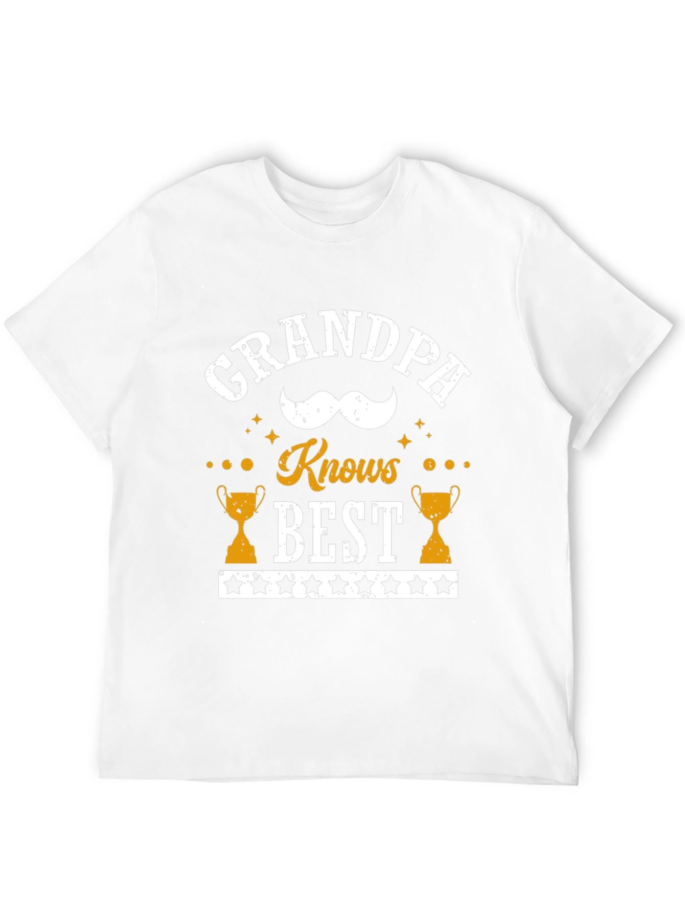 Camiseta Negra Grandpa Knows Best