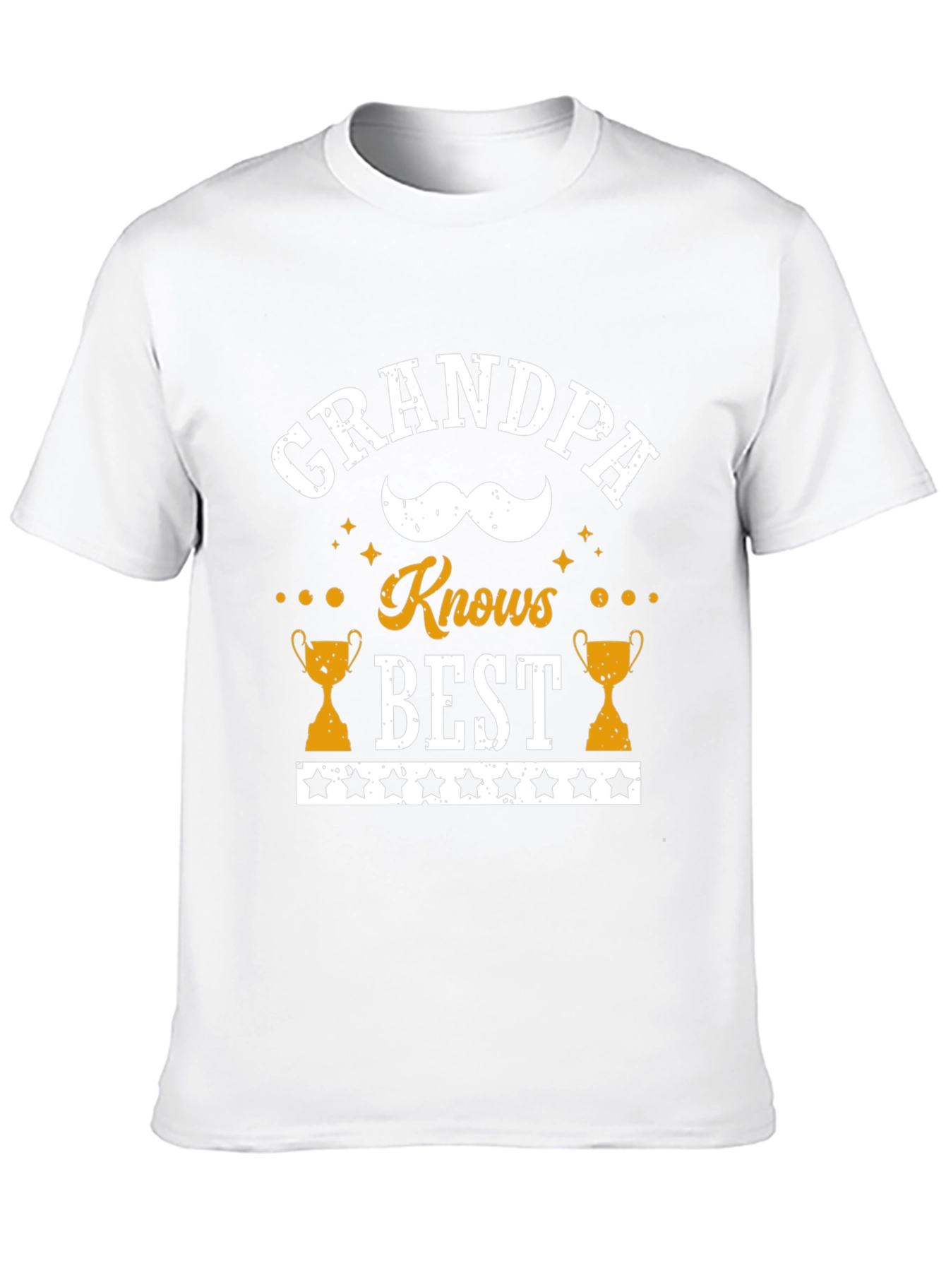 Camiseta Negra Grandpa Knows Best