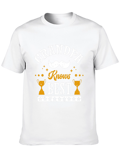 Camiseta Negra Grandpa Knows Best