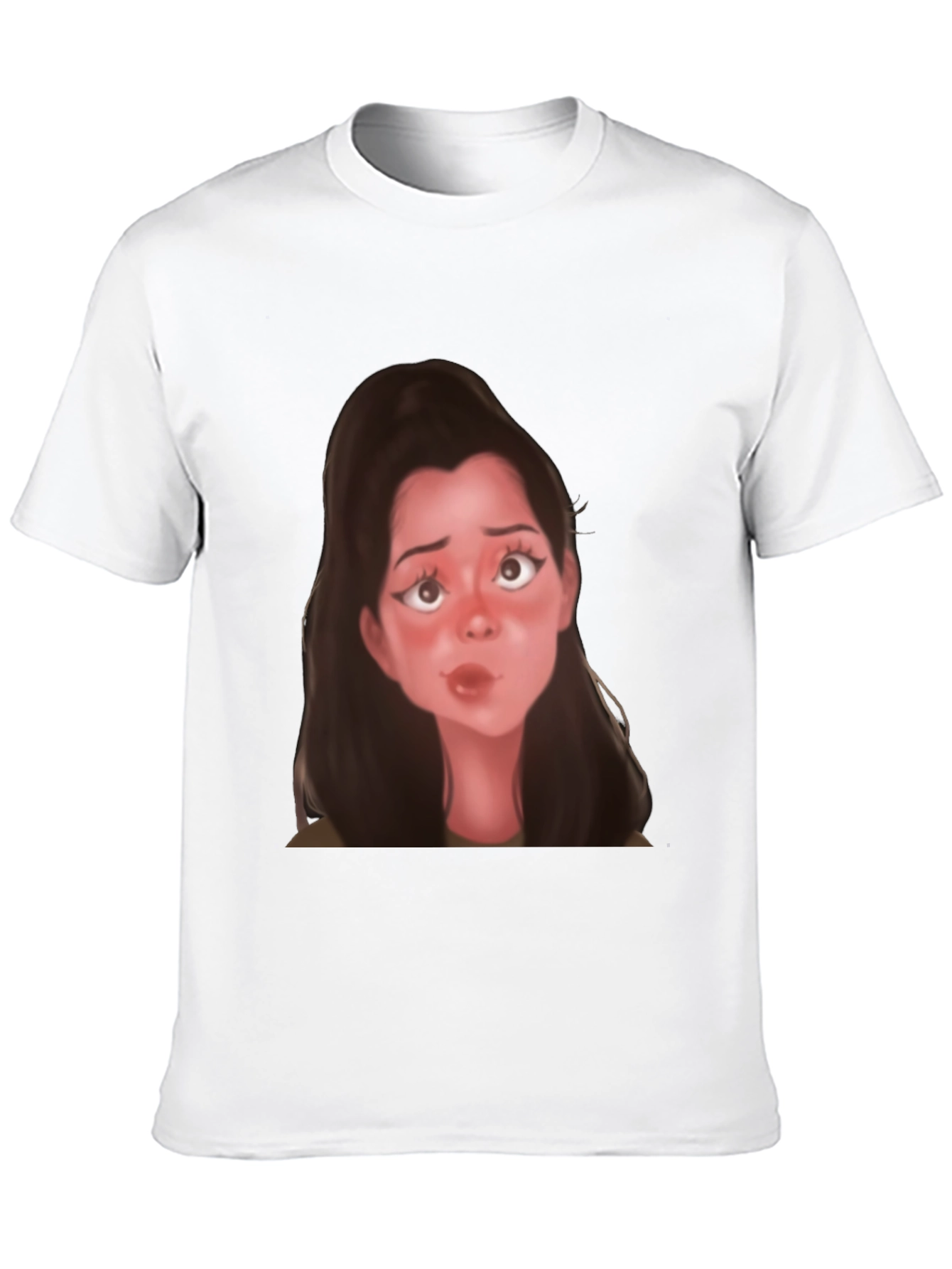 Camiseta Negra con Diseño de Dibujo Animado