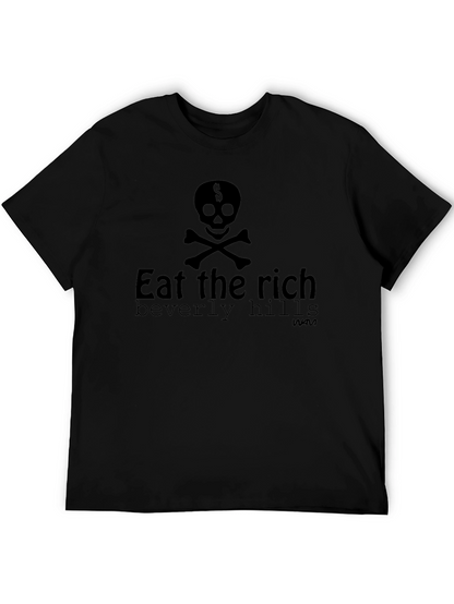 Camiseta Negra Eat the Rich