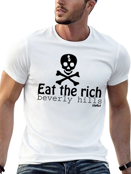 Camiseta Negra Eat the Rich
