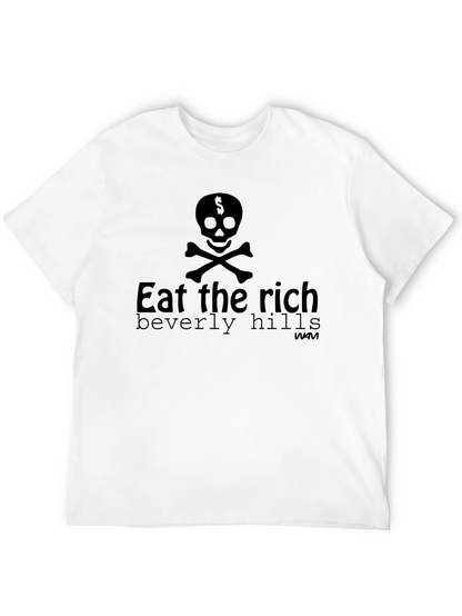Camiseta Negra Eat the Rich