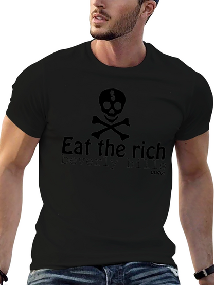 Camiseta Negra Eat the Rich