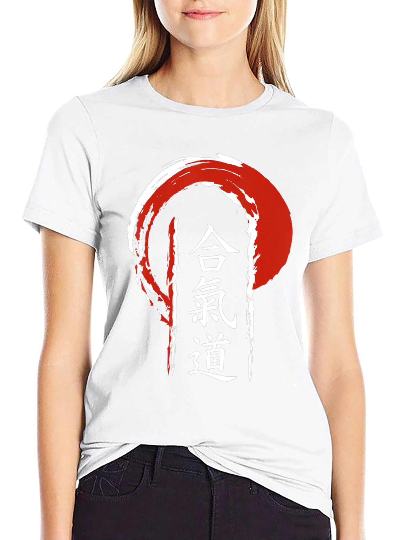 Camiseta Aikido Estilo Japonés