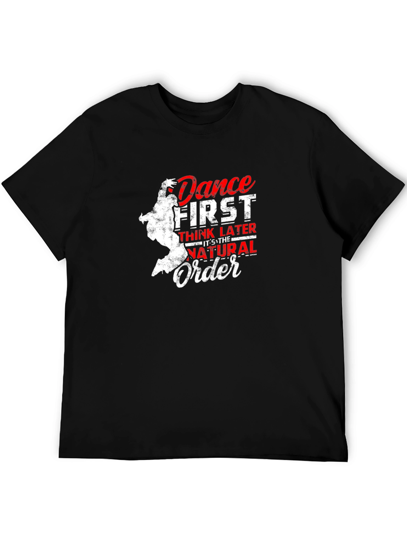 Camiseta Negra Dance First