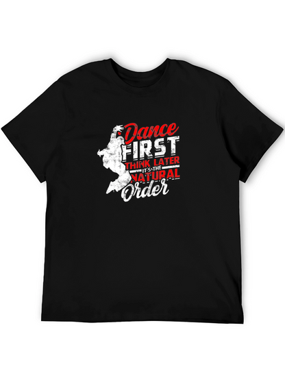Camiseta Negra Dance First