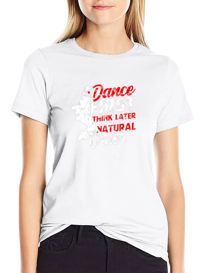 Camiseta Negra Dance First