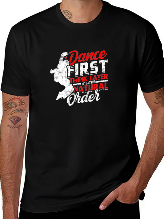 Camiseta Negra Dance First
