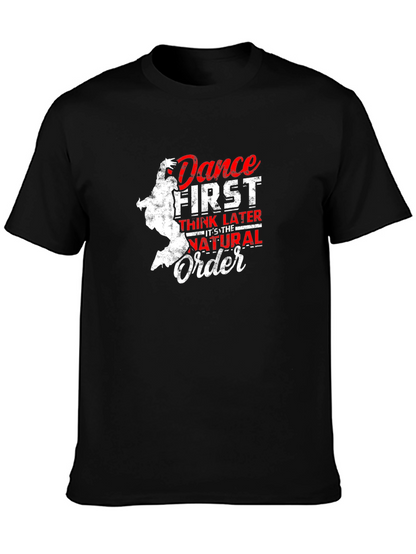 Camiseta Negra Dance First