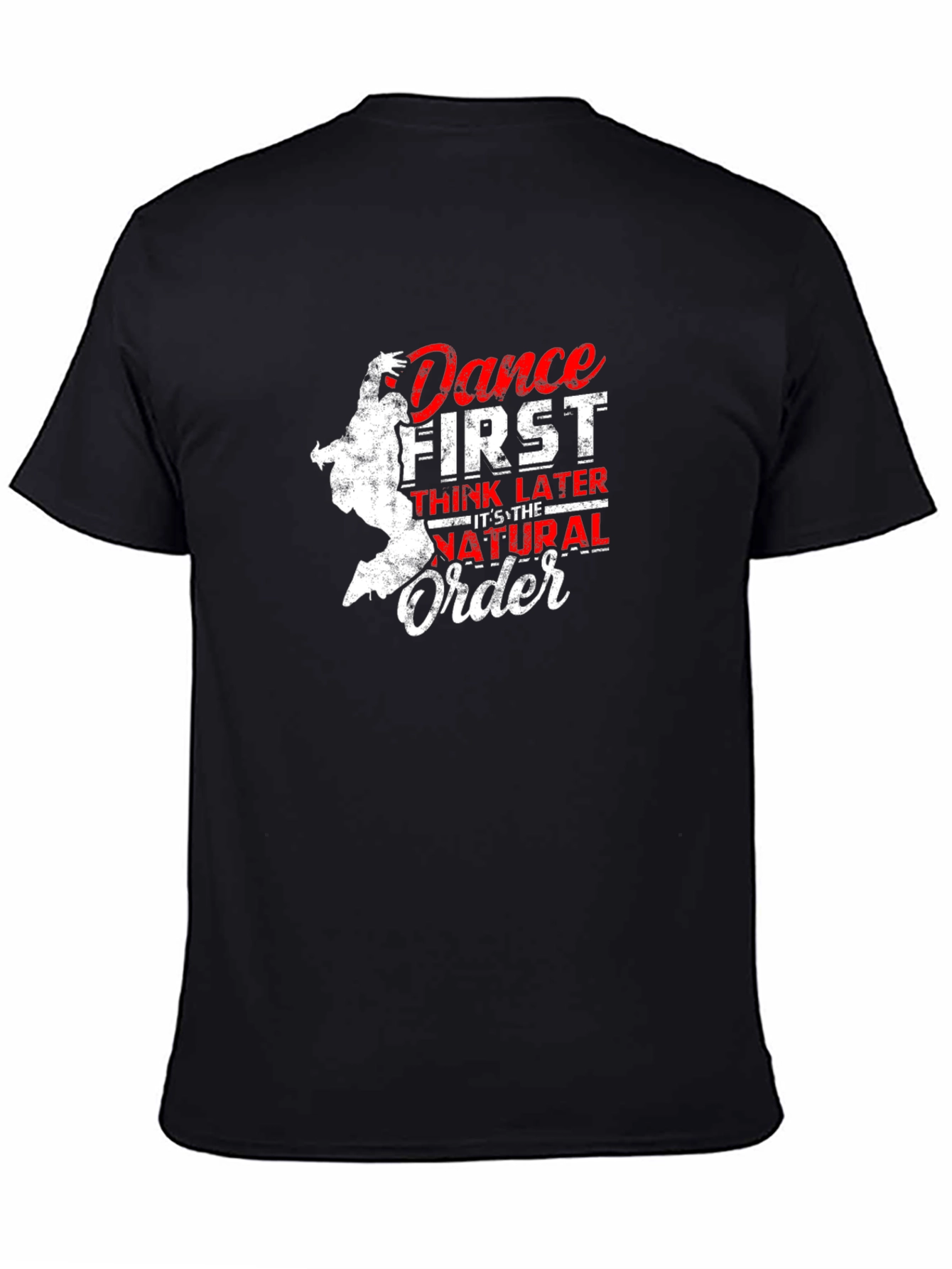 Camiseta Negra Dance First