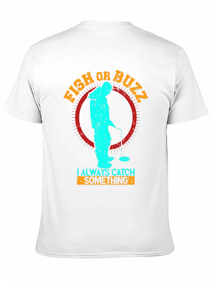 Camiseta Negra con Diseño de Pesca en Hielo