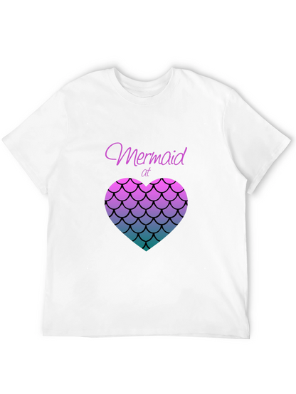 Camiseta Negra Mermaid At Heart