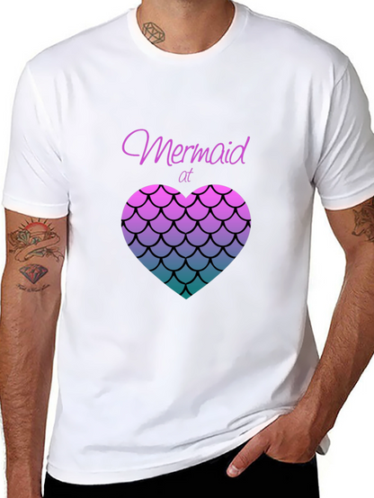 Camiseta Negra Mermaid At Heart