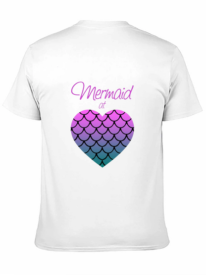 Camiseta Negra Mermaid At Heart