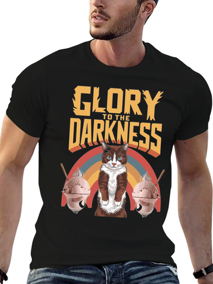 Camiseta Negra Glory to the Darkness