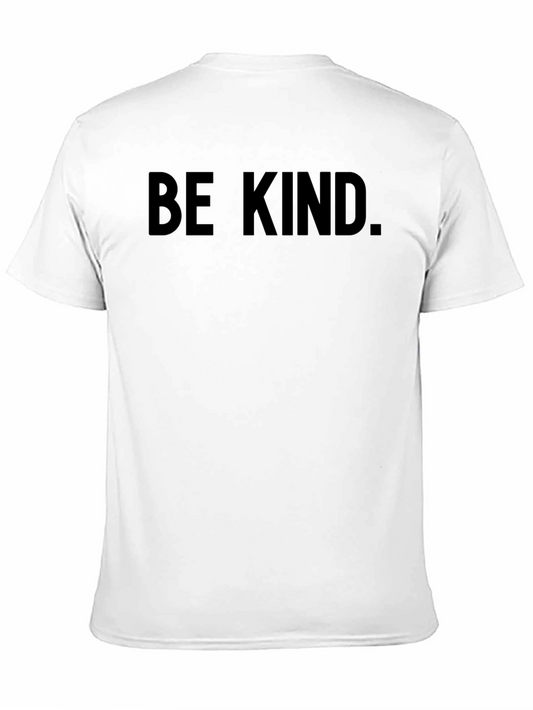 Camiseta Negra Sé Amable para Hombre