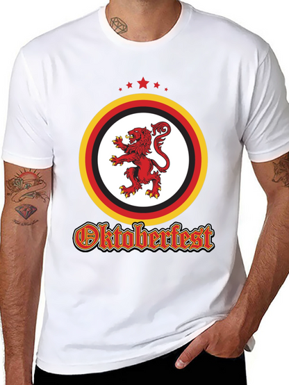 Camiseta Oktoberfest León Alemán Festiva