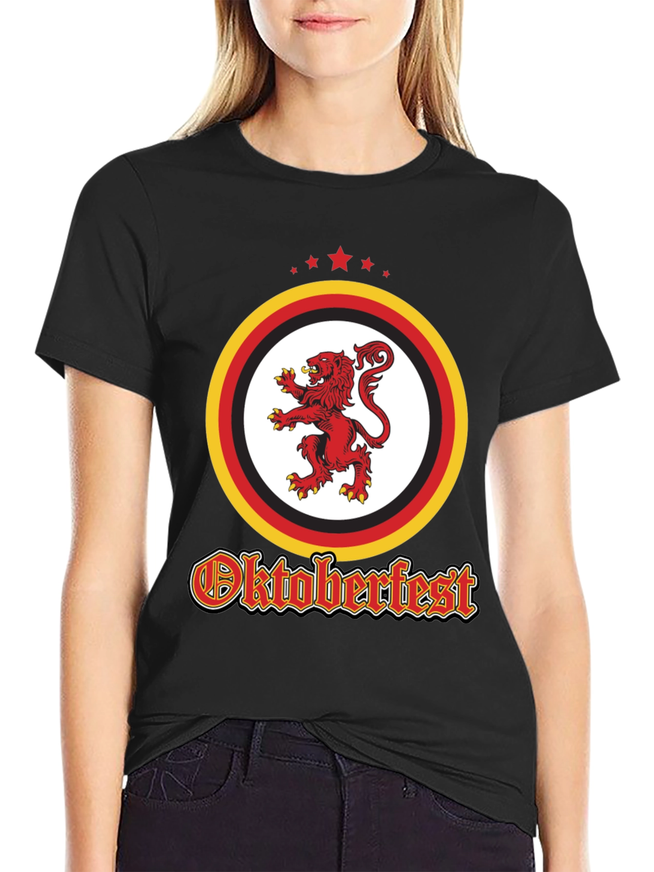 Camiseta Oktoberfest León Alemán Festiva