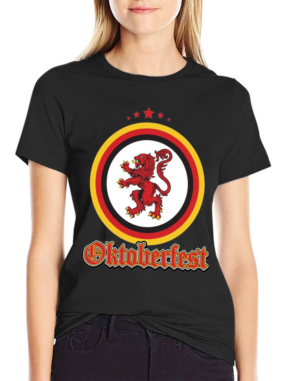 Camiseta Oktoberfest León Alemán Festiva