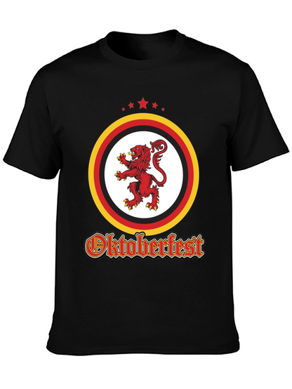 Camiseta Oktoberfest León Alemán Festiva