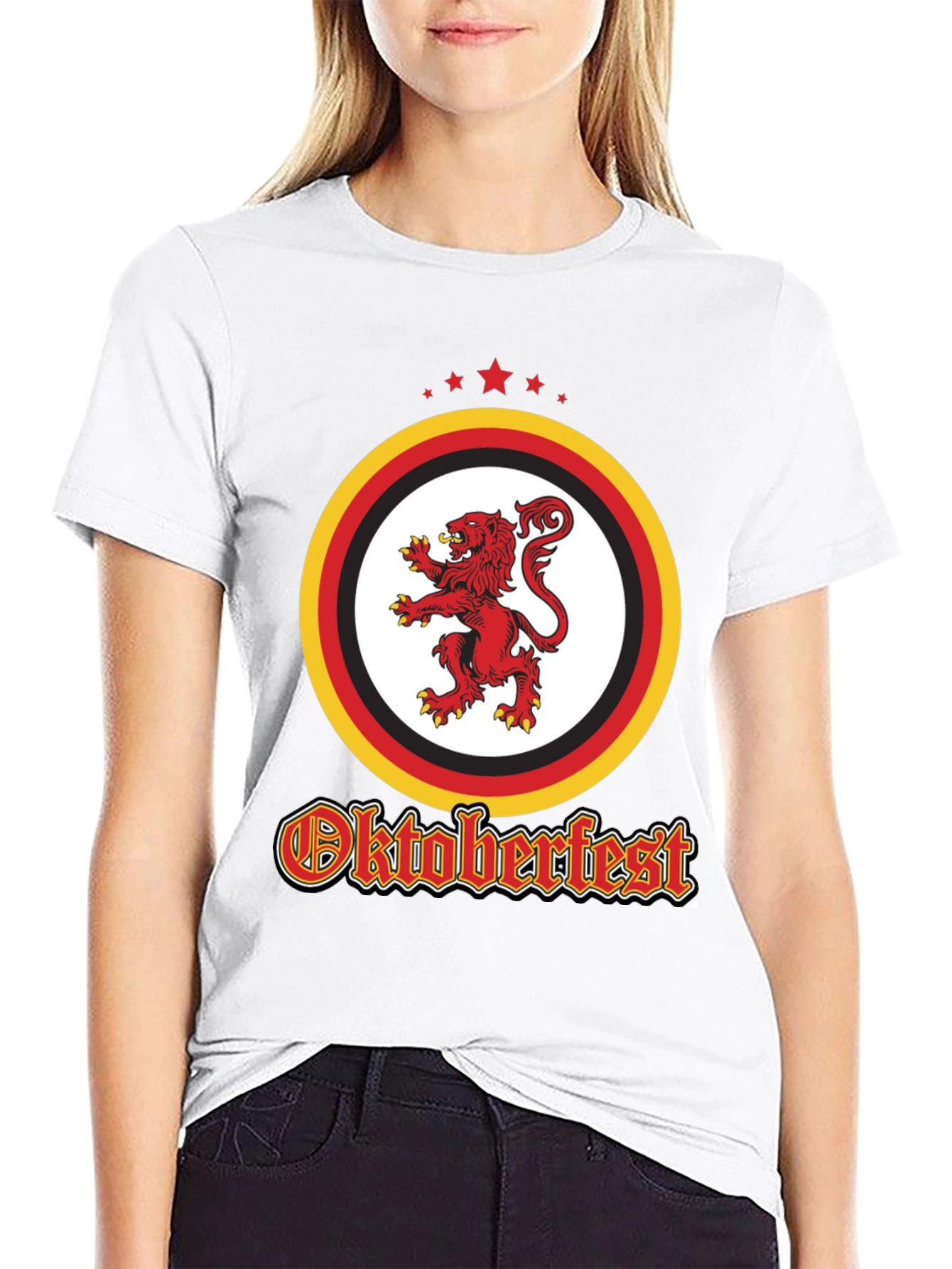 Camiseta Oktoberfest León Alemán Festiva