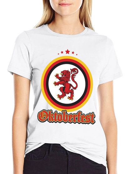 Camiseta Oktoberfest León Alemán Festiva