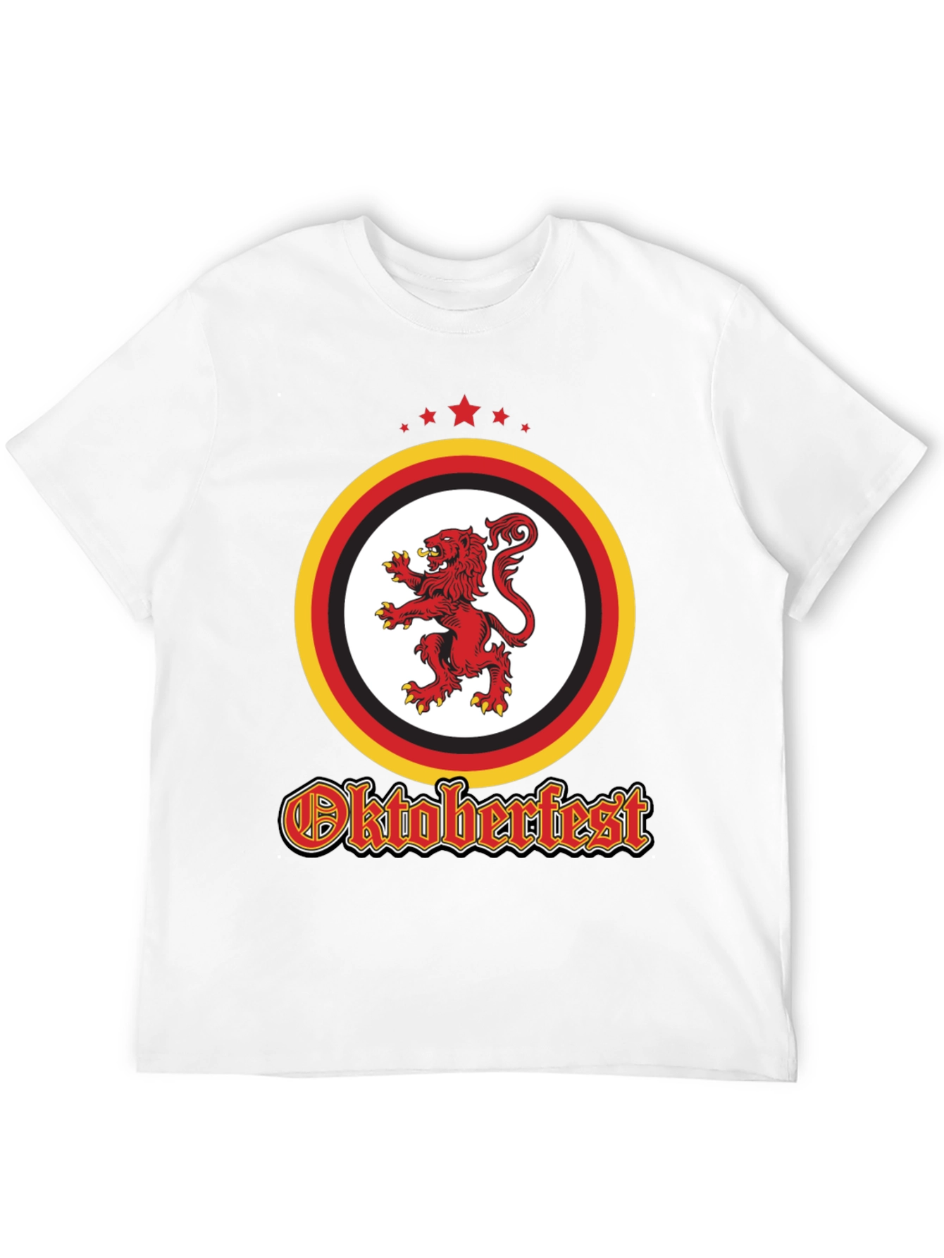 Camiseta Oktoberfest León Alemán Festiva