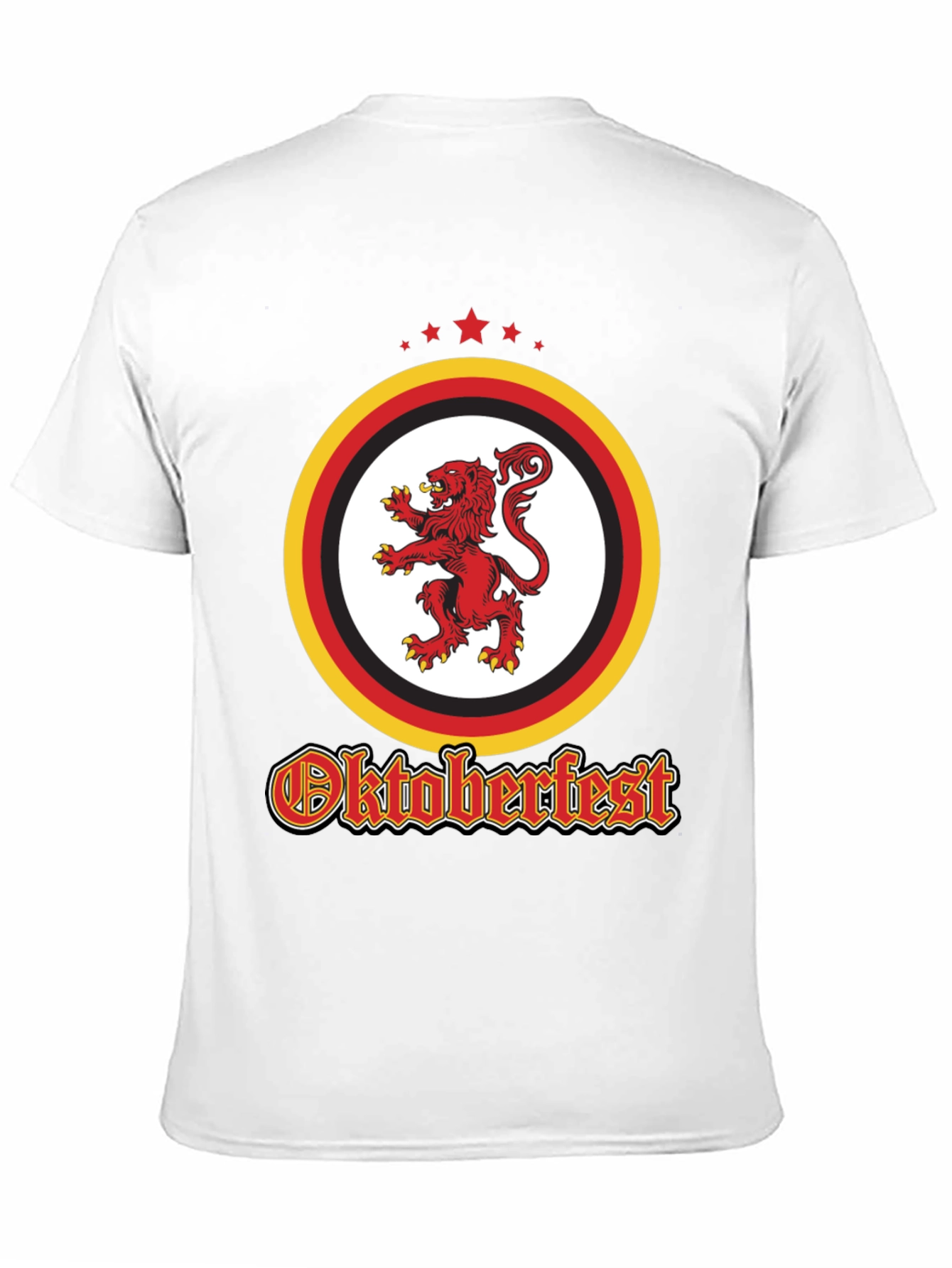 Camiseta Oktoberfest León Alemán Festiva